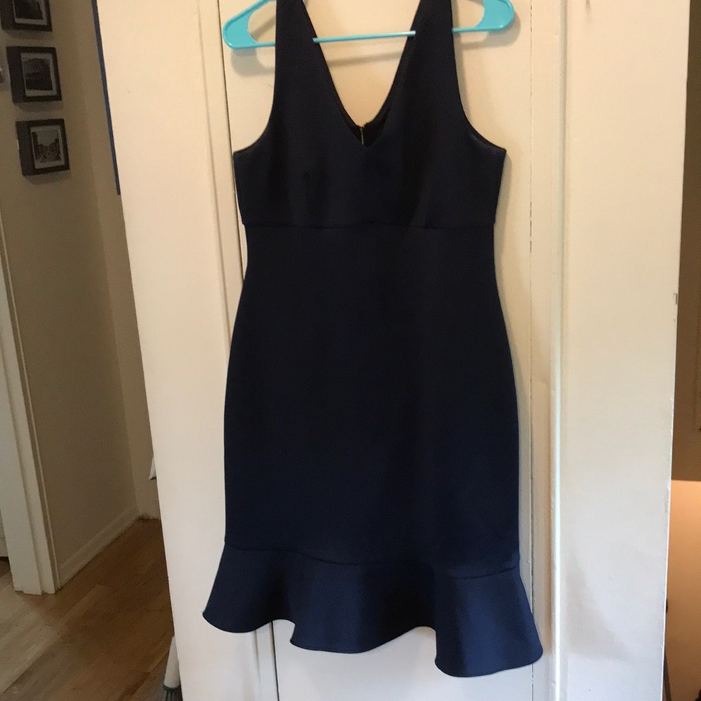 NWT Donna Karen Navy Cocktail dress size 12